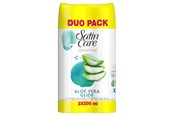 Barbermaskin - Venus Accessories Satin Care Shaving Gel Aloe Vera 2x200 ml - 7702018601899