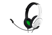 Spill - Tilbehør - PDP LVL40 Wired Stereo Gaming Headset - White - 049-015-EU-WH