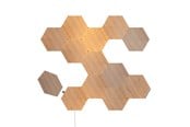 Smarthus - Nanoleaf Elements - Wood Look Hexagons Starter Kit (13 Panels) - NL52-K-3002HB-13PK