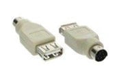 KVM-kabel - InLine USB Adapter USB A female to PS/2 male - 33103