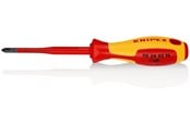 Verktøy for elektrisk arbeid - KNIPEX Skrutrekker (Slim) for kryssporskruer, Phillips® - 98 24 02 SL