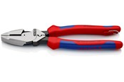 Verktøy - KNIPEX Kraft-kombinasjonstenger "Lineman's Pliers", amerikansk modell - 09 12 240 T BK