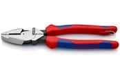 Verktøy - KNIPEX Kraft-kombinasjonstenger "Lineman's Pliers", amerikansk modell - 09 02 240 T BK