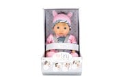 Dukker, Bamser & Utstyr - Tiny Treasures Blond haired Doll Zebra outfit - LIN30267