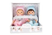 Dukker, Bamser & Utstyr - Tiny Treasures Twin doll set in brother & sister outfit - 30270