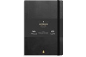 Blokker & Notisbøker - Burde Notebook Deluxe A5 black - 92744000