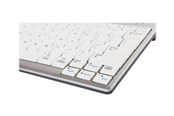 Tastatur - Bakker Elkhuizen UltraBoard 950 - keyboard - Nordic - Tastatur - Nordisk - Sølv - BNEU950WSW