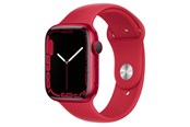 Smartklokke, Smartwatch & Sportsklokke - Apple Watch Series 7 GPS + Cellular 45mm (PRODUCT)RED Aluminium Case with (PRODUCT)RED Sport Band - MKJU3DH/A