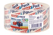 Tape & Lim - tesa pack Crystal Clear Packaging Tape 66m x 50mm Transparent - 57807-00000-01