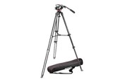 Tripod - Manfrotto 502 Fluid video head&MVT502AM alu twin leg tripod - MVK502AM-1