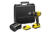 Verktøy - Stanley 18V Fatmax® V20 Brushless Hammer Drill With 2 x 2.0Ah Batteries And Kit Box - FMCD721D2K-QW