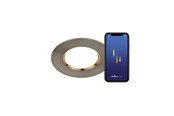 Smarthus - Nordlux Dorado Smart Downlight Børstet Nickel - 2015650155