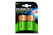 Batteri - DURACELL D Rechargeable Batteries NiMH (Pack-2) - 955998