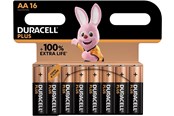 Batteri - DURACELL Plus AA 16-Pack - 141025