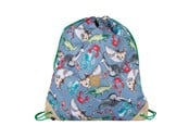 Skole - Euromic Pick & Pack Mix Animal cloud grey gym bag 38 x 45 cm - 0871096-PP20203-80