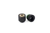 DIY Vannkjøling - Bitspower water-exhaust fitting (Glorious Black) (2 PCS ) - BPTA-EFW-V2-GB