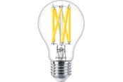 LED-lyspære - Philips LED-lyspære Classic Standard 10,5W//922-927 (100W) Clear WarmGlow Dimmable E27 - 929003011501