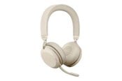 Hodetelefoner - Jabra Evolve2 75 Link380a MS Stereo Beige - 27599-999-998