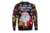 Julegensere - Jule-Sweaters - Have a cold one with santa julgenseren - S - 5744000723365