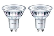 LED-lyspære - Philips LED-lyspære SceneSwitch Spot 4.8W/822-827 (50W) 36° 2-pack GU10 - 929002981818