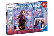 Puslespill - Ravensburger Frozen 2 The Journey Starts 3x49p - 10105011