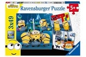 Puslespill - Ravensburger Minions 2 3x49p - 405545