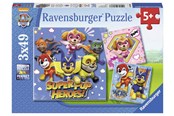 Puslespill - Ravensburger Paw Patrol Super Pups 3x49p - 10108036