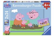 Puslespill - Ravensburger Peppa Pig Happy Family Life 2x24p - 10109082