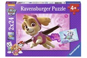 Puslespill - Ravensburger Paw Patrol Skye & Everest 2x24p - 10109152