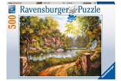 Puslespill - Ravensburger Cottage By The River 500p - 10216582