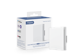 Smarthus - Aqara Smart Wall Switch H1 (with neutral) - Single Rocker, White - WS-EUK03