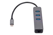 Nettverksadapter - Akyga AK-AD-66 - network adapter - USB-C - Gigabit Ethernet x 1 - AK-AD-66