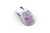 Mus - Glorious Model O- Wireless - Matte White - Gaming mus - Optisk - 6 - Hvit med RGB lys - GLO-MS-OMW-MW