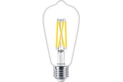 LED-lyspære - Philips LED-lyspære Classic ST64 5.9W/922-927 (60W) Clear WarmGlow Dimmable E27 - 929003010701