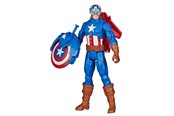 Figurer - Hasbro Marvel Avengers Titan Hero Series Blast Gear Captain America - E7374