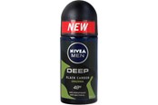 Parfyme & Dufter - Nivea Men Men Deodorant Deep Black Carbon Amazonia Roll-On - 185370