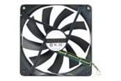 Kabinettvifte - QNAP 140x140x25mm fan 12V 4PIN - Kabinettvifte - 140mm - Svart - FAN-14CM-T01