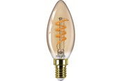 LED-lyspære - Philips LED-lyspære Vintage Candle 2.7W/818 (15W) Gold Dimmable E14 - 929002983201