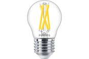 LED-lyspære - Philips LED-lyspære Classic Mini-ball 3.4W/922-927 (40W) Clear WarmGlow Dimmable E27 - 929003013201