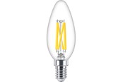 LED-lyspære - Philips LED-lyspære Classic Candle 3.4W/922-927 (40W) Clear WarmGlow Dimmable E14 - 929003012201