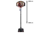 Fotball & Ballspill - Hudora Basketball Stand Chicago - 4005998234501