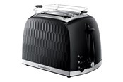 Brødrister - Russell Hobbs Brødrister Honeycomb Black 2 Slice - 26061-56