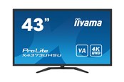 Skjerm - 43" iiyama ProLite - 3840x2160 - VA - USB HUB - X4373UHSU-B1