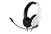 Spill - Tilbehør - PDP LVL40 Wired Stereo Headset - Black/White - Headset - Nintendo Switch - 500-162-BW-EU