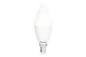 Smarthus - Hama WLAN - LED light bulb - shape: candle - E14 - 5.5 W - warm white to daylight - 2700-6500 K - white - 00176602