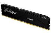 RAM - Kingston FURY Beast DDR5-6000 - 16GB - CL40 - Single Channel (1 pcs) - Intel XMP - Svart - KF560C40BB-16