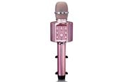 Bærbare festhøyttalere - Lenco BT Mic. And speaker with lights rosegold - BMC-090PK