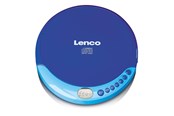 Mp3-spiller & Tilbehør - Lenco Portable CD player in blue - CD-spiller - CD-011BU