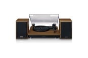 Platespiller - Lenco Turntable with BT and 2 external speakers - Platespiller Brun - LS-100WD