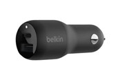 Mobil - Adaptere og ladere - Belkin BOOST UP Dual Car Charger with PPS 37W - CCB004BTBK